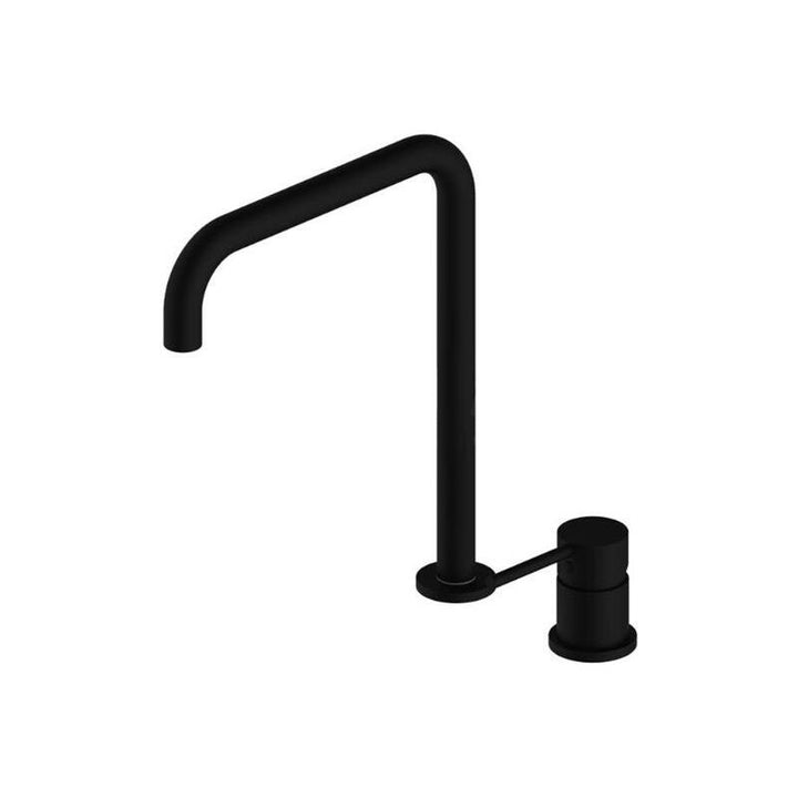 Mitigeur De Cuisine Noir Mat Aquamarin - Bec Extractible, Joystick, 1 Trou, Neuf
