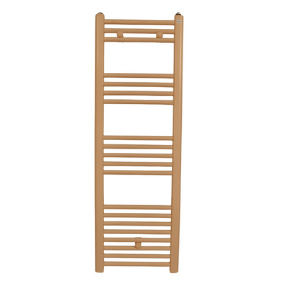 Radiateur sèche-serviettes eau chaude CODA 120 x 40 cm beige mat