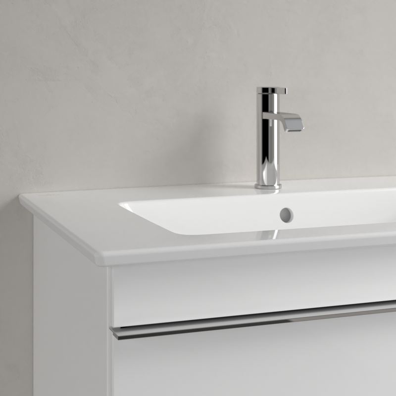 Villeroy & Boch Venticello Plan de toilette, 800 x 500 x 165 mm, Blanc, avec trop-plein