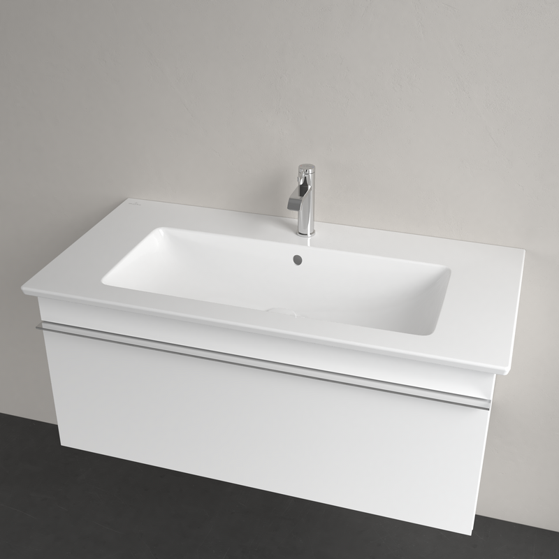 Villeroy & Boch Venticello Plan de toilette, 1000 x 500 x 170 mm, Blanc, avec trop-plein