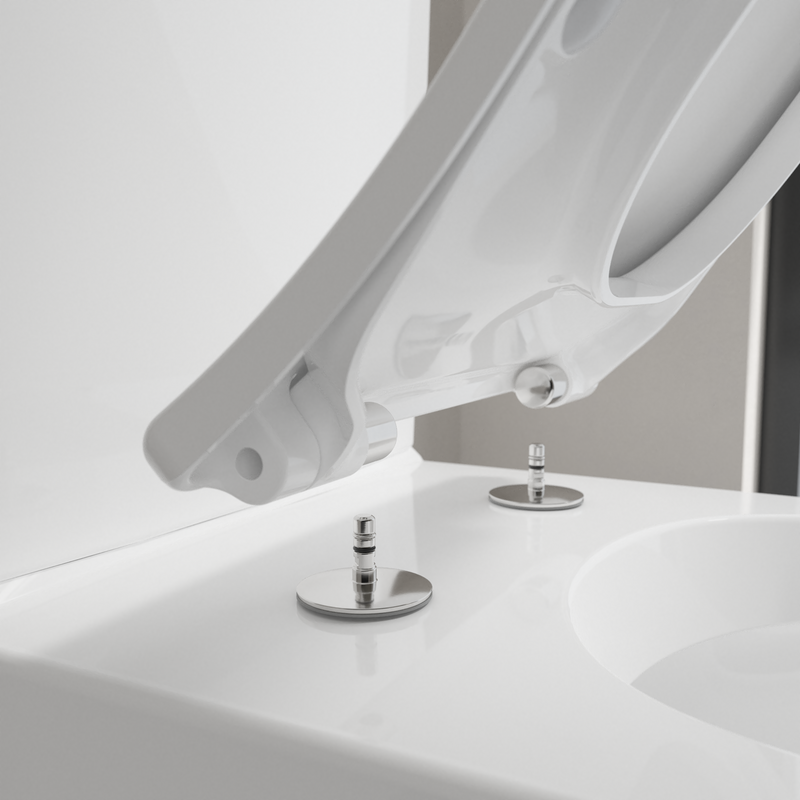 Villeroy & Boch WC à poser complet sans bride Venticello Blanc