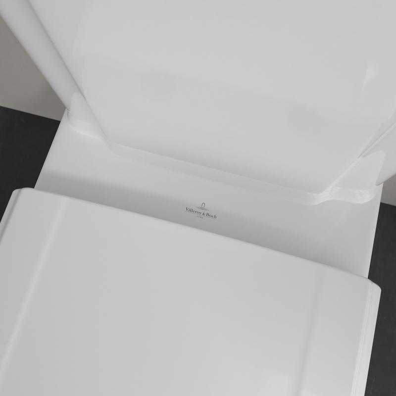 Villeroy & Boch WC à poser complet Hommage Blanc CeramicPlus