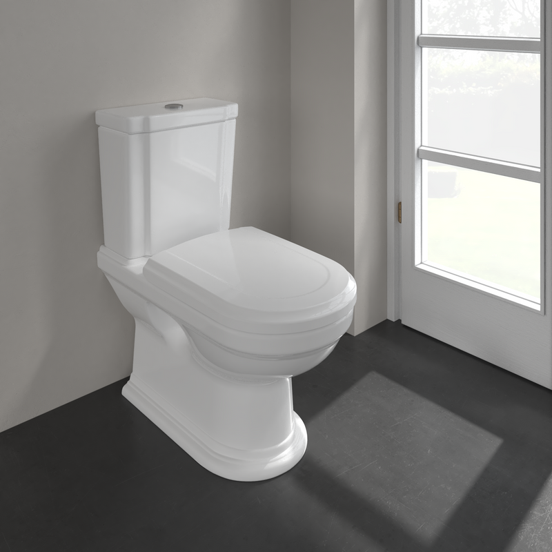 Villeroy & Boch WC à poser complet Hommage Blanc CeramicPlus