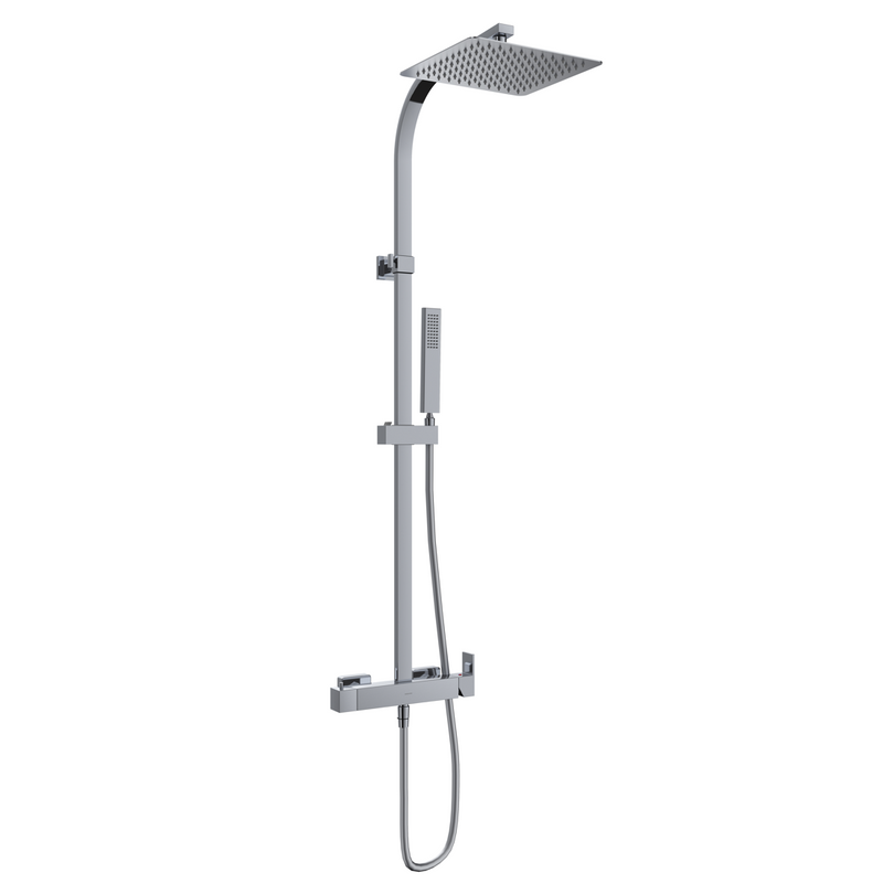 Colonne de douche mitigeur CUBO | Chromé brillant_miniature