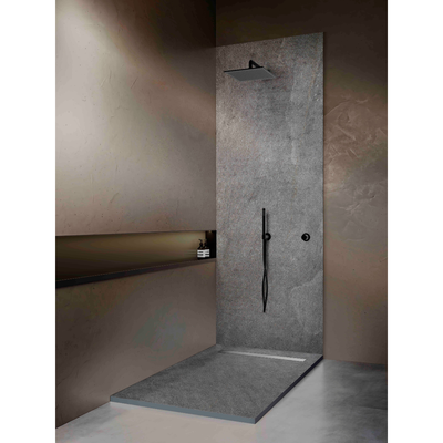 Receveur de douche extra plat PIERRE NATURELLE Roche de mer - Le Monde du Bain