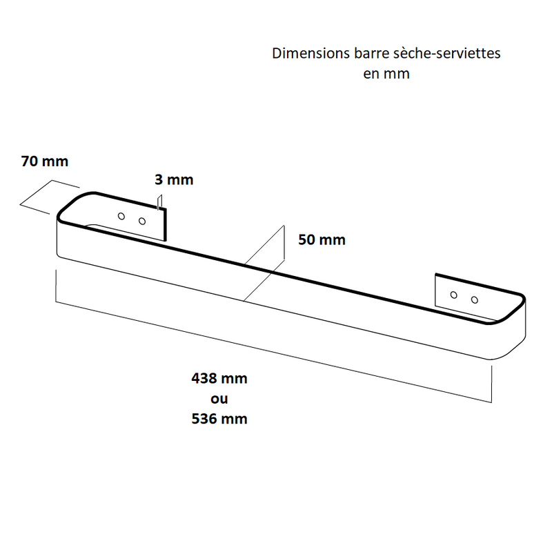 Radiateur sèche-serviettes électrique, PIERRE NATURELLE Ardoise, 450 W, 800 W ou 1200 W