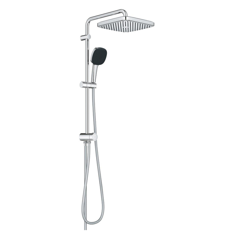GROHE Vitalio Comfort 250, Système de douche sans mitigeur avec inverseur manuel vue de côté