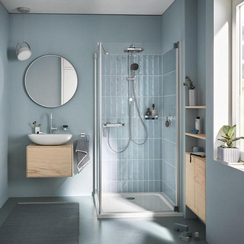 GROHE Vitalio Comfort 250, Système de douche sans mitigeur avec inverseur manuel