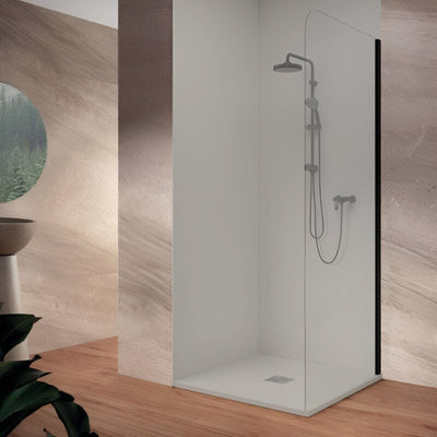 Panneau d’habillage mural pour douche NEXO gris - Le Monde du Bain