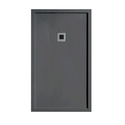 Receveur de douche en résine SARIN anthracite