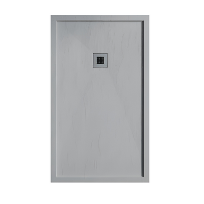 Receveur de douche en résine SARIN gris