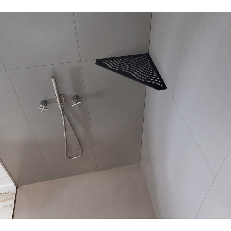 Étagère douche rectangulaire