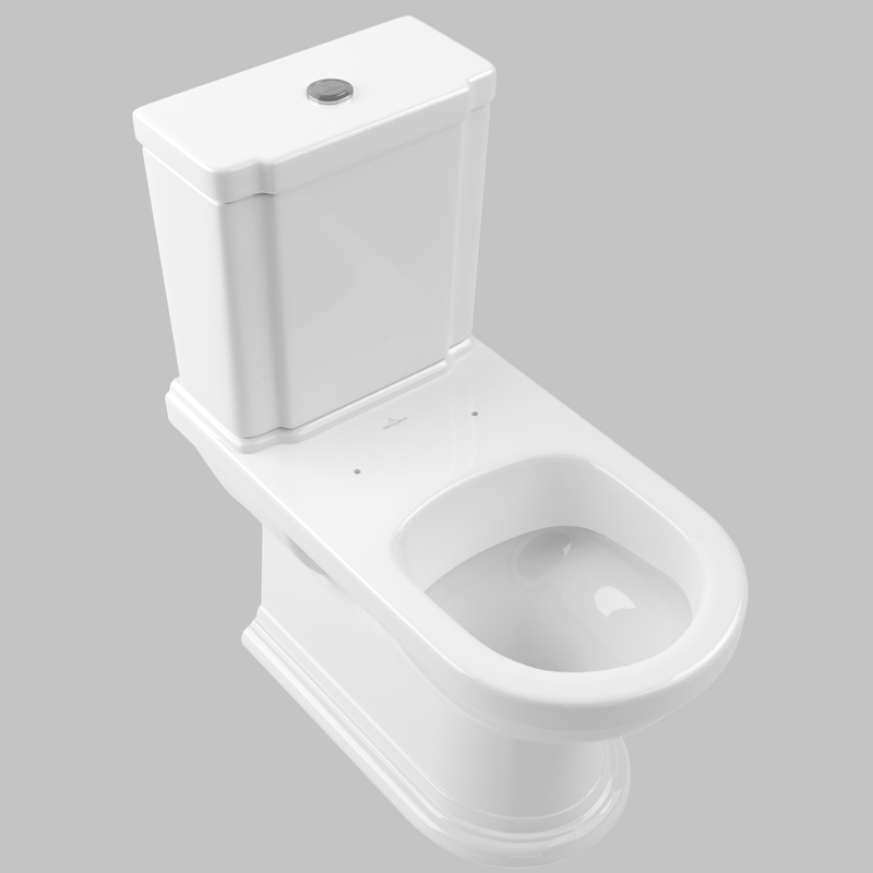 Villeroy & Boch WC à poser complet Hommage Blanc CeramicPlus