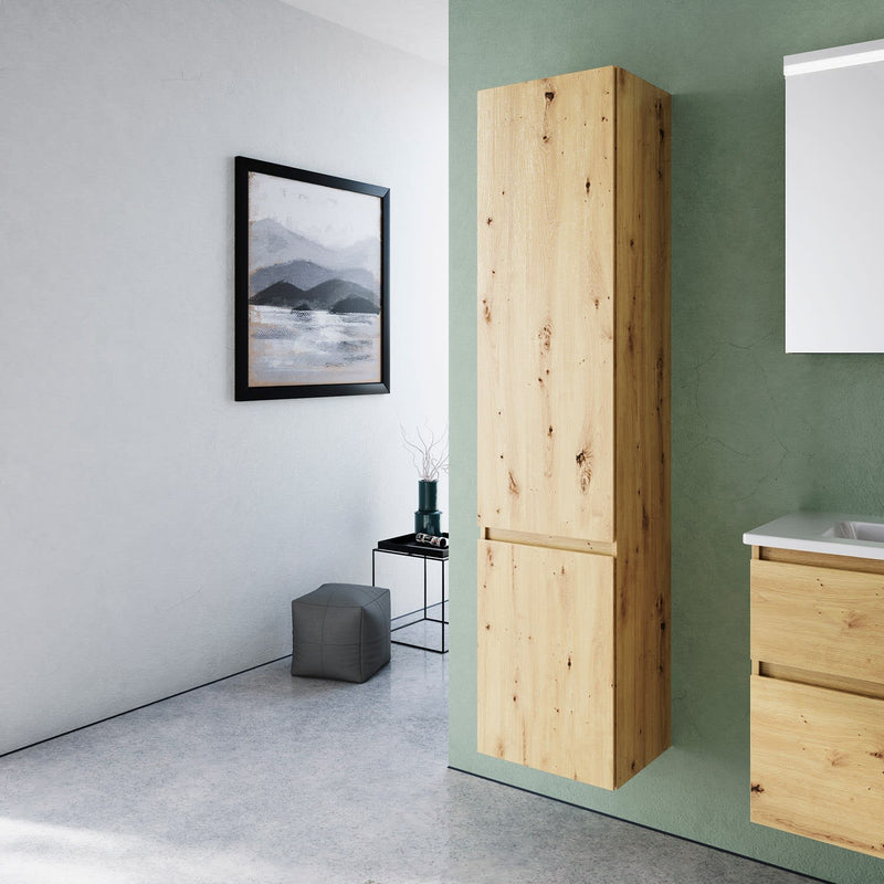 burgbad Lin20 armoire haute 40 x 34,5 cm, avec 1 porte, gauche