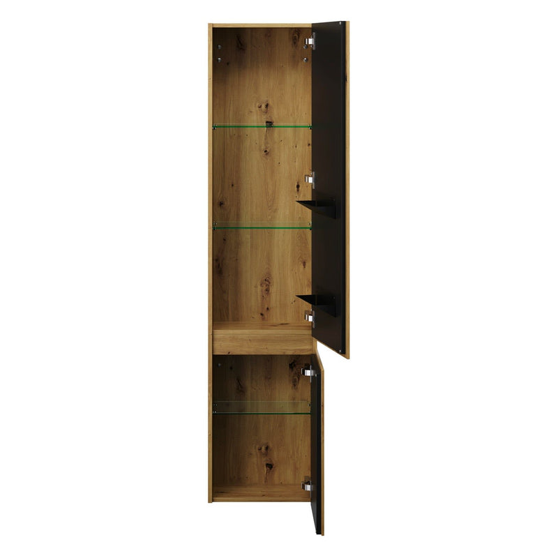 burgbad Lin20 armoire haute 40 x 24,5 cm, avec 2 portes, droite