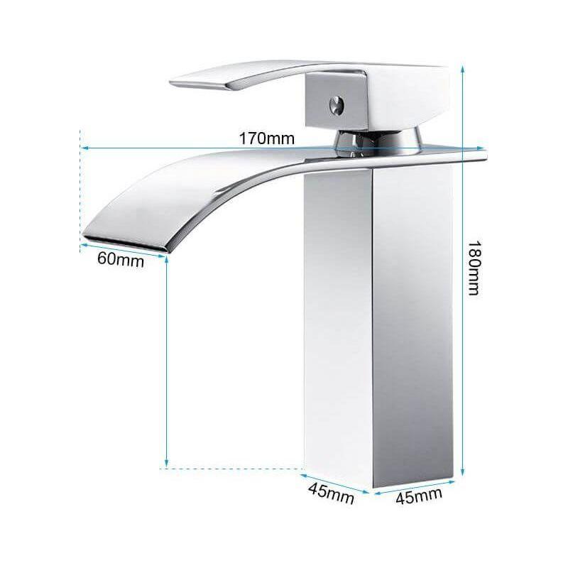 Grifo lavabo monomando ARDALI cromado - Entorno baño