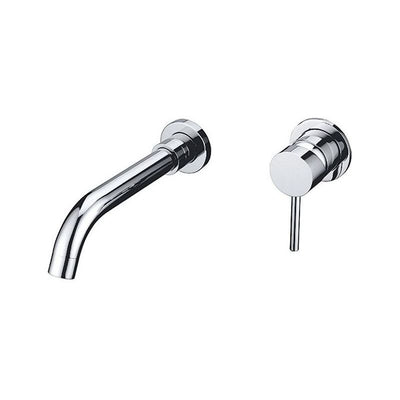 Grifo lavabo largo empotrado monomando CAIMAN cromado largo - Entorno baño