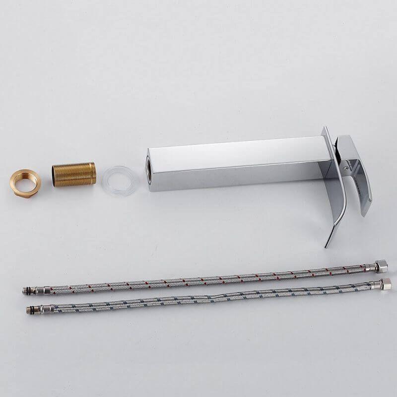 Grifo lavabo alto monomando ARDALI cromado - Entorno baño