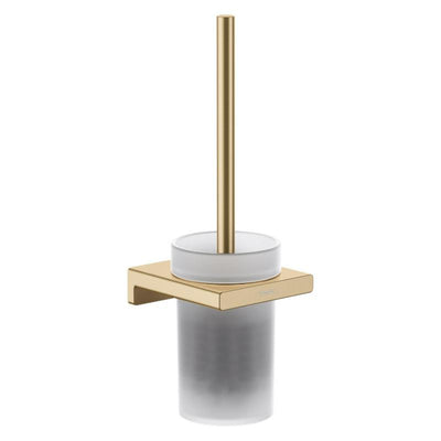 Porte-brosse WC hansgrohe AddStoris pour montage mural