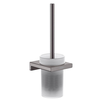 Porte-brosse WC hansgrohe AddStoris pour montage mural