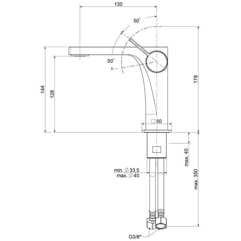 KRONENBACH Krona 2.0 mitigeur de lavabo
