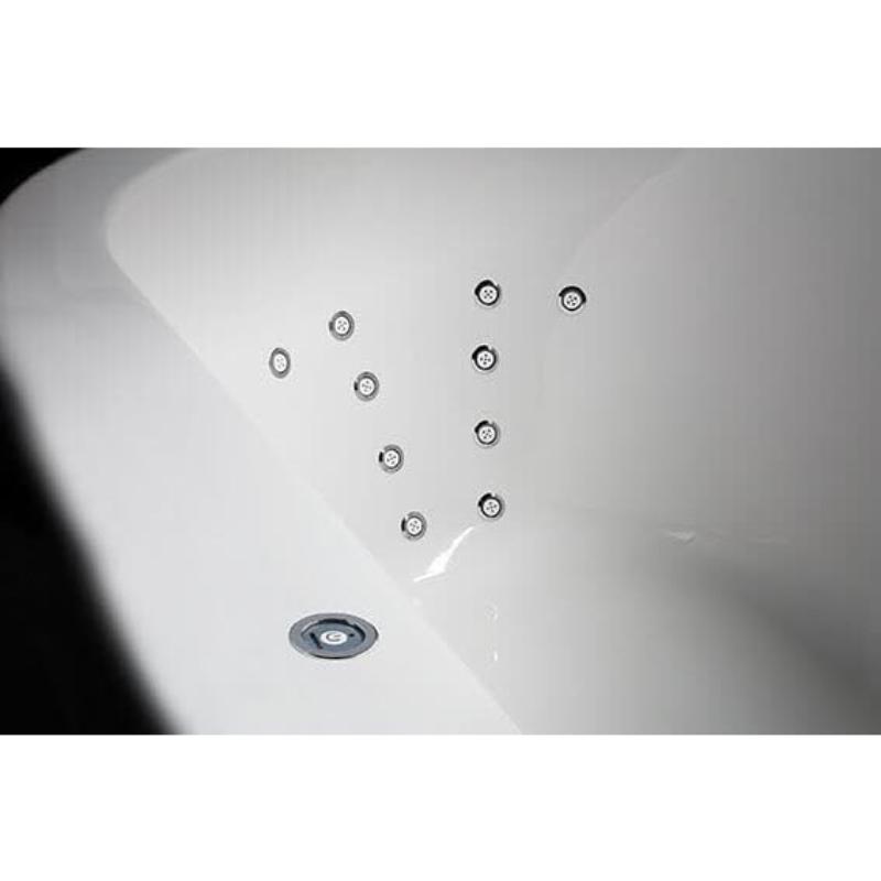 Baignoire Steinkamp Life 180 x 80 cm avec aquaponcture