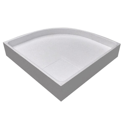 Support de baignoire STUROTEC pour receveur de douche quart de cercle Steinkamp Plan 90 x 90 cm