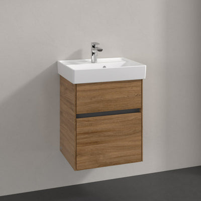 Meuble sous-vasque Villeroy & Boch Collaro 46 x 54,6 cm avec 2 coulissants