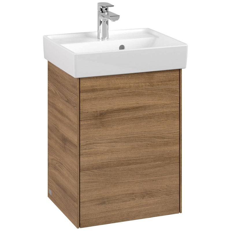 Meuble sous-vasque Villeroy & Boch Collaro 41 x 54,6 cm avec 1 porte, charnières de porte à gauche