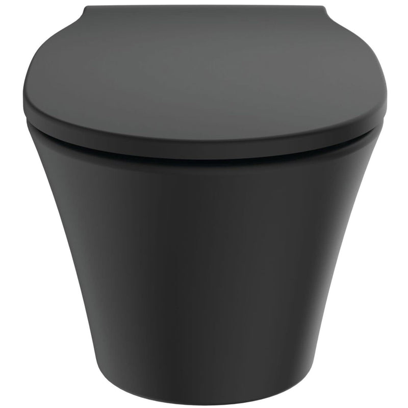 Ensemble WC Ideal Standard Connect Air avec WC suspendu à fond creux AquaBlade et abattant WC à fermeture amortie