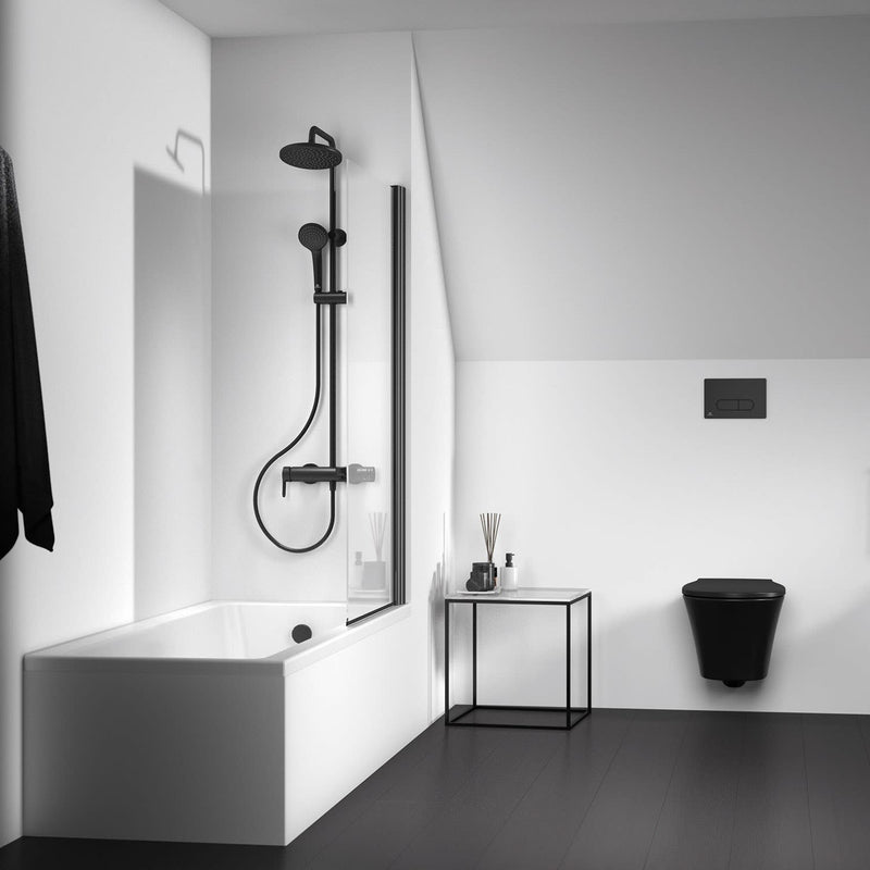 Ensemble WC Ideal Standard Connect Air avec WC suspendu à fond creux AquaBlade et abattant WC à fermeture amortie