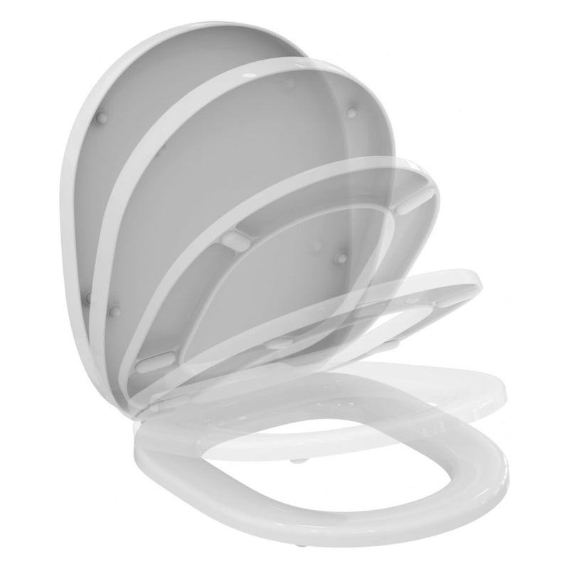 Abattant WC Ideal Standard Connect avec fermeture amortie
