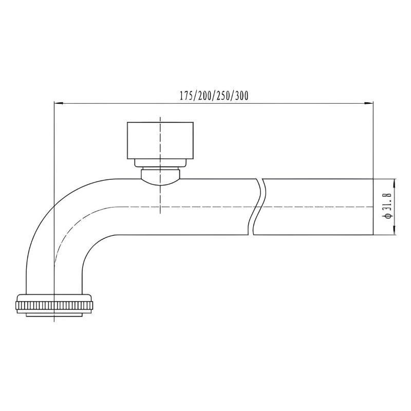 Coude de vidange Sturotec 1 1/4" avec aérateur