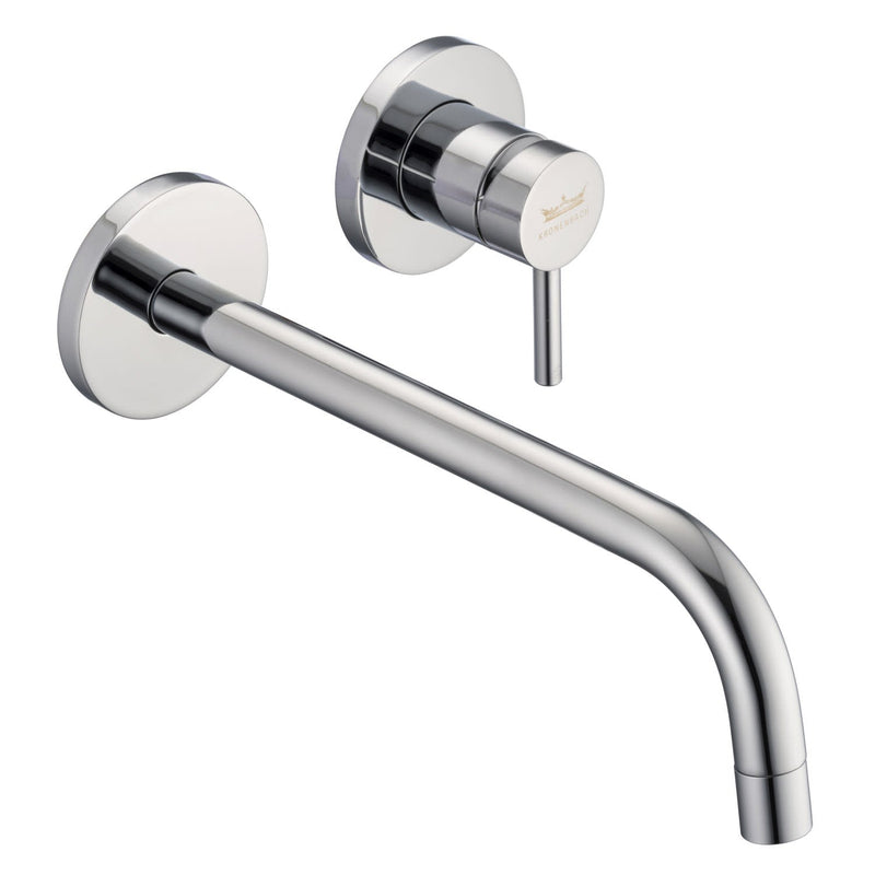 Kronenbach Lima 2.0 robinetterie murale pour lavabo 24,5 cm avec corps de base