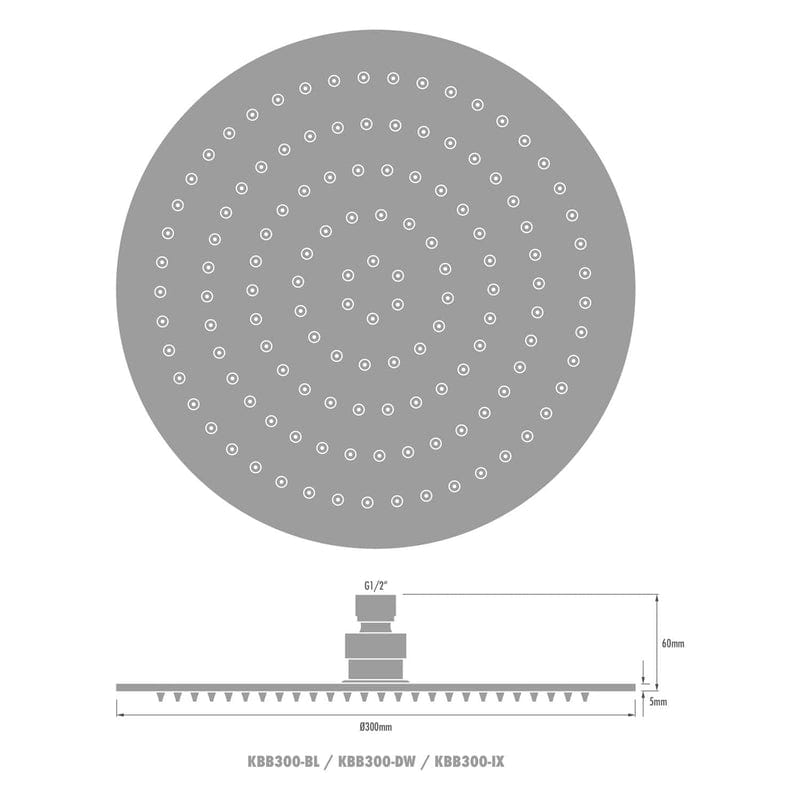 Douche de tête KRONENBACH SUPRA 2.0
