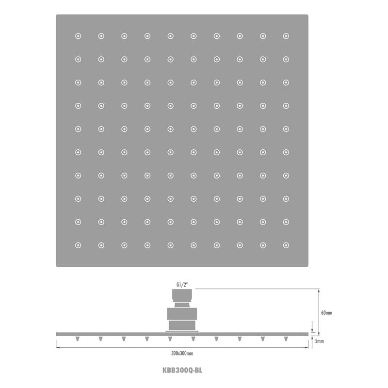 Douche de tête KRONENBACH SUPRA 2.0