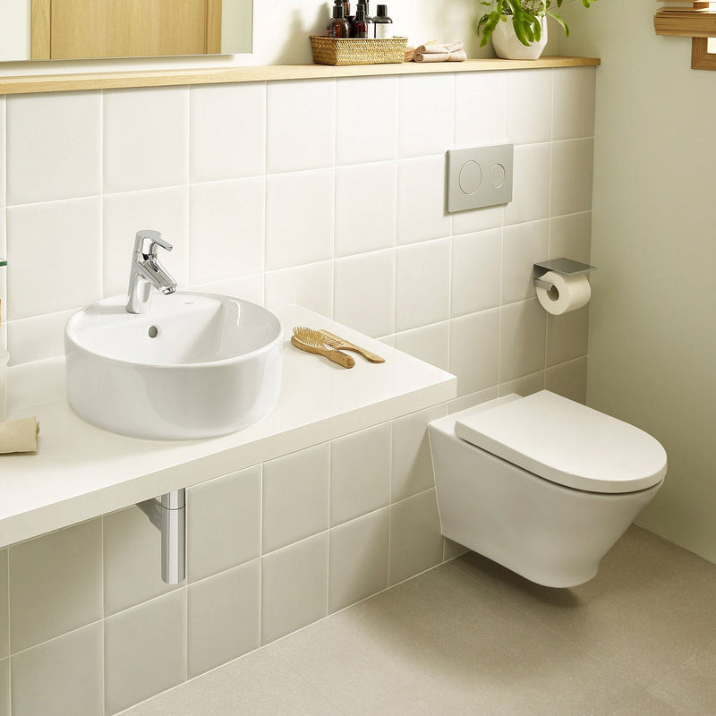 WC suspendu Roca The Gap, sans bride