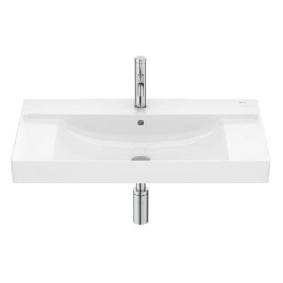 Lavabo Roca Ona 80 x 46 cm, avec vasque au milieu