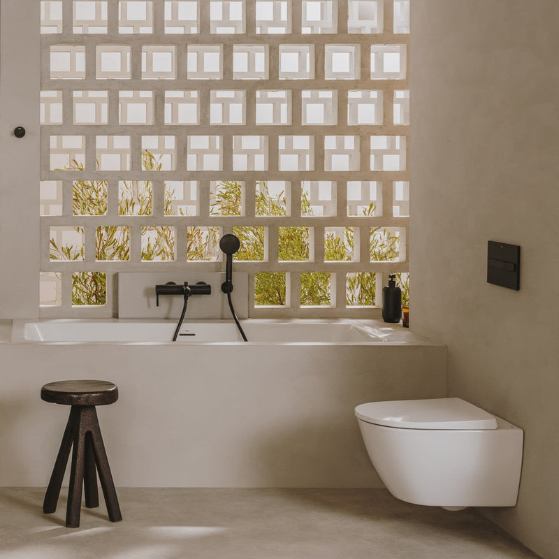 WC suspendu Roca Ona, compact, sans bride