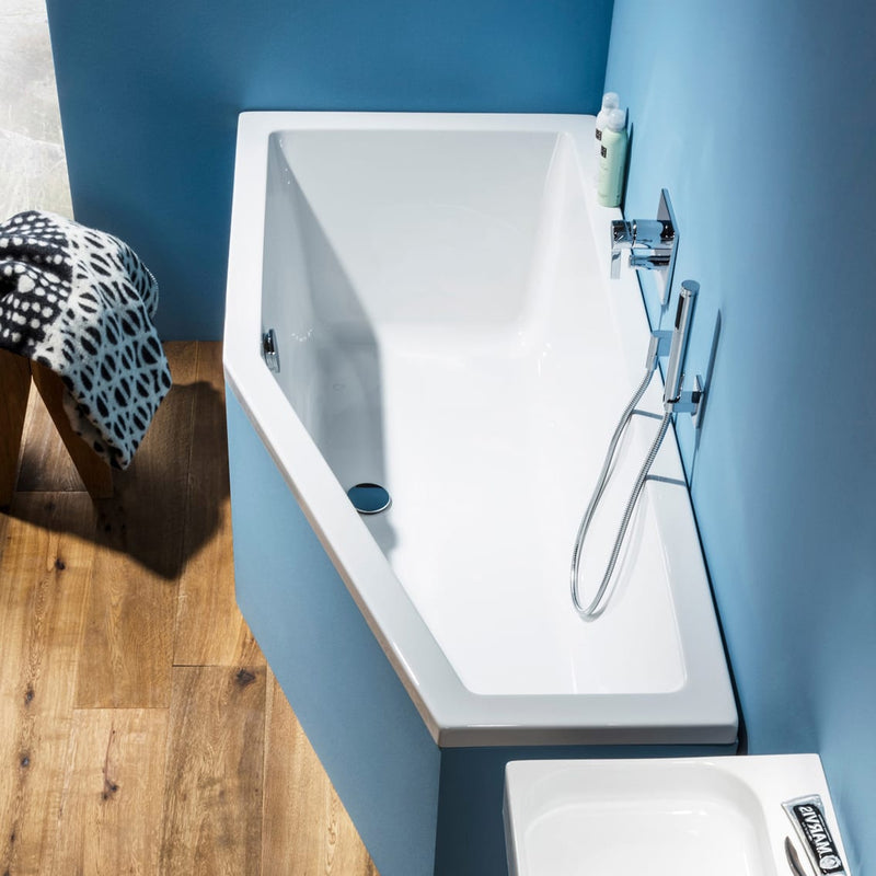 Baignoire gain de place Steinkamp Life 180 x 80 cm, version droite