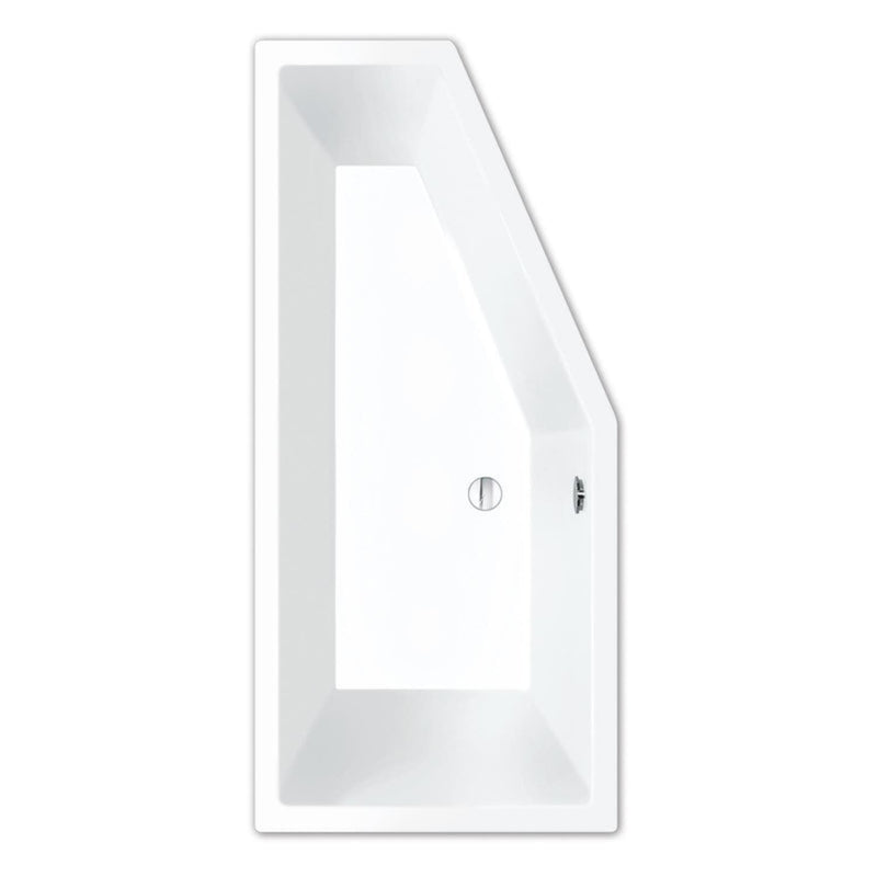Baignoire gain de place Steinkamp Life 180 x 80 cm, version droite