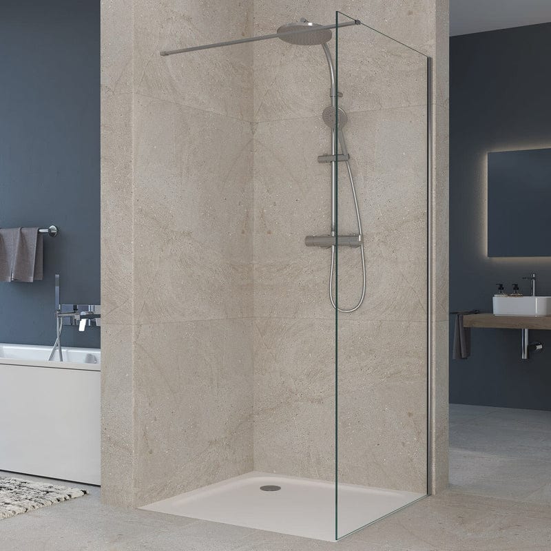 Mur latéral walk-in STUROTEC 5090 100 x 200 cm avec revêtement nano