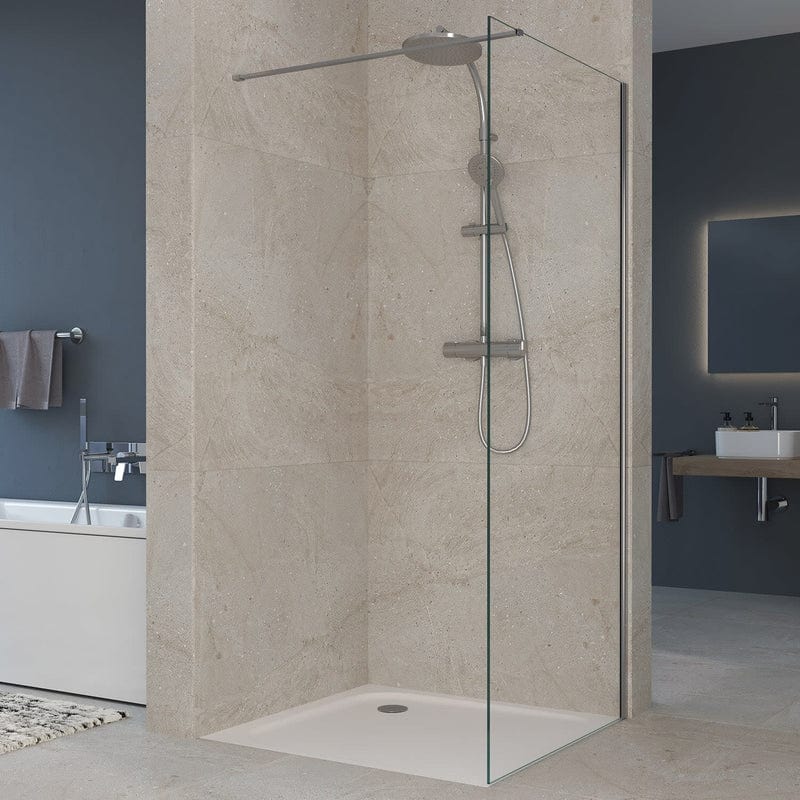 Mur latéral walk-in STUROTEC 5090 90 x 200 cm avec revêtement nano
