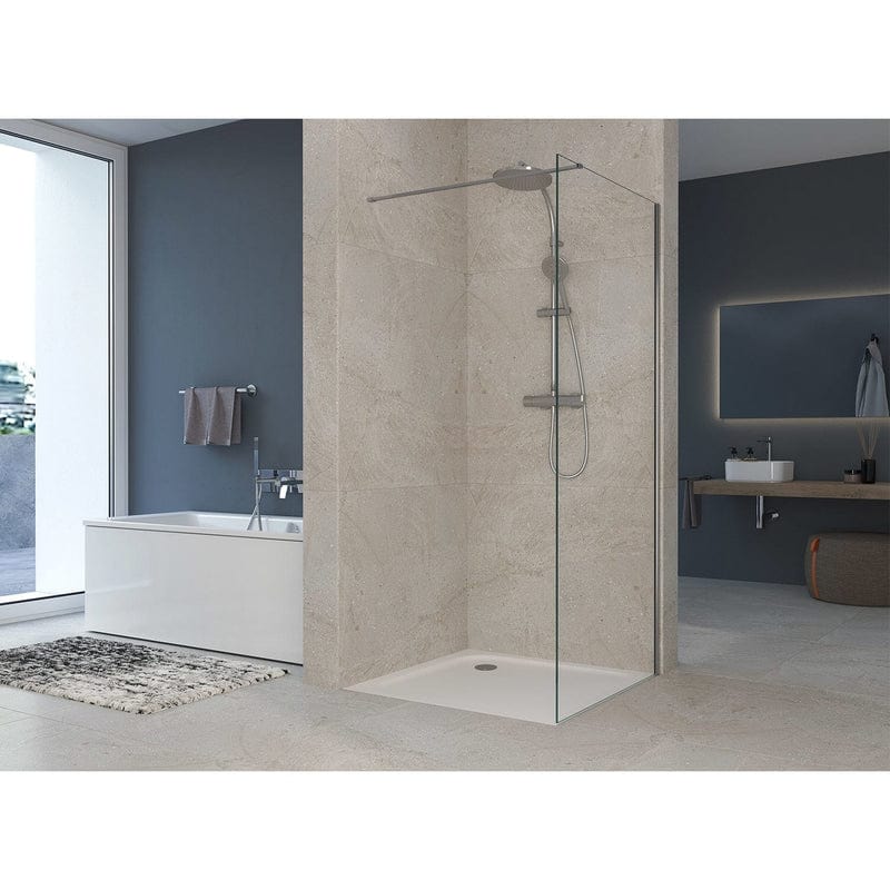 Mur latéral walk-in STUROTEC 5090 90 x 200 cm avec revêtement nano