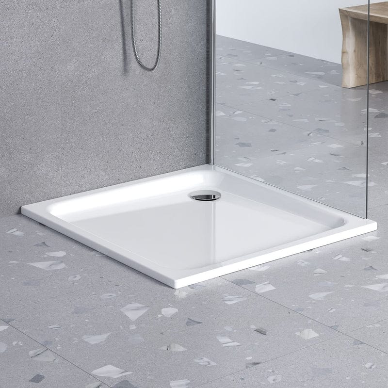 STUROTEC Receveur de douche plat Sturo 100 x 100 x 6,5 cm