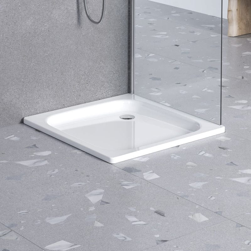 STUROTEC Receveur de douche plat Sturo 80 x 80 x 6,5 cm