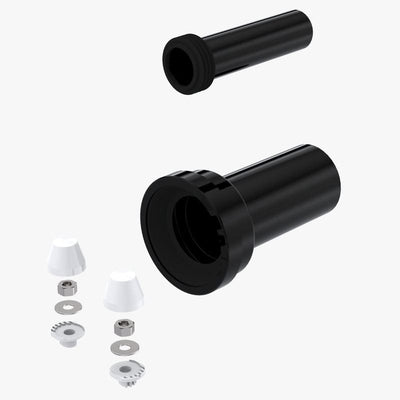 Kit de raccordement STUROTEC pour WC suspendu longueur 22 cm