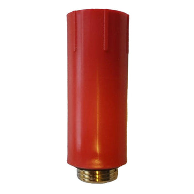 Bouchon de construction Sturotec avec filetage métallique rouge 1/2"