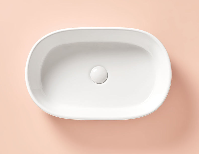 Vasque à poser en céramique VERONA blanc - Le Monde du Bain