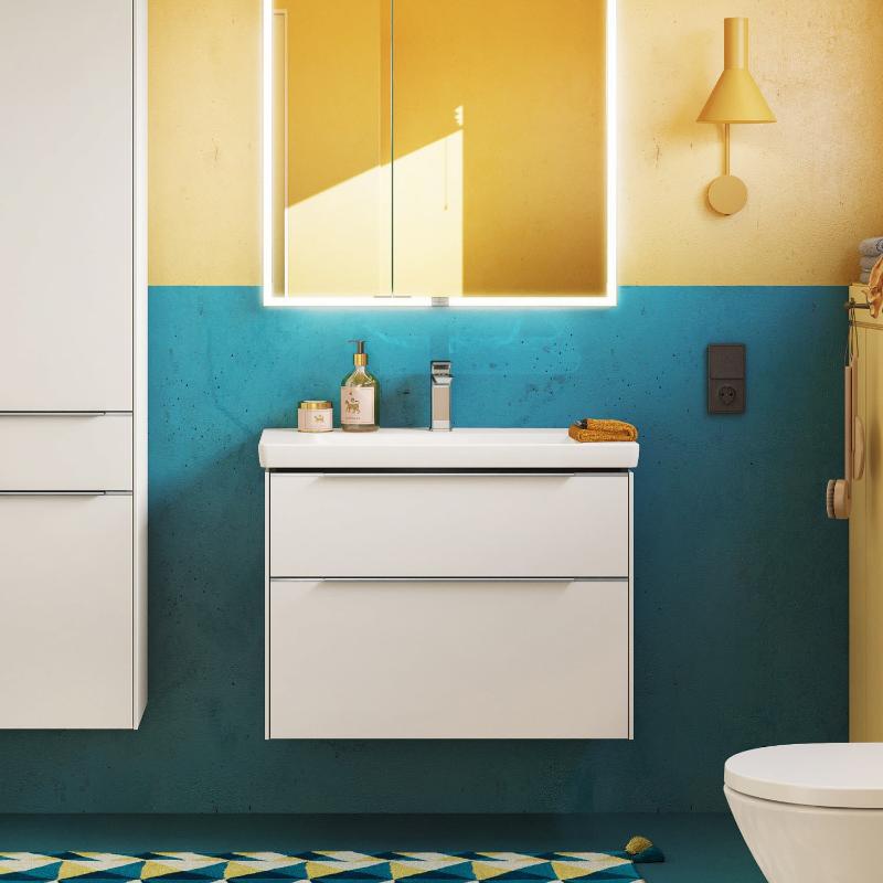 Villeroy & Boch Subway 3.0 lavabo 80 cm, avec 1 trou pour robinetterie, avec trop-plein